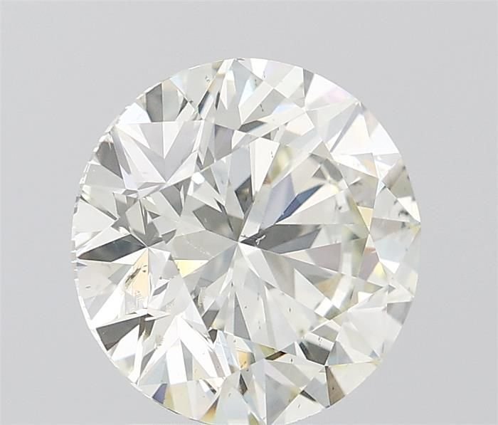 3.01ct J SI1 Rare Carat Ideal Cut Round Diamond