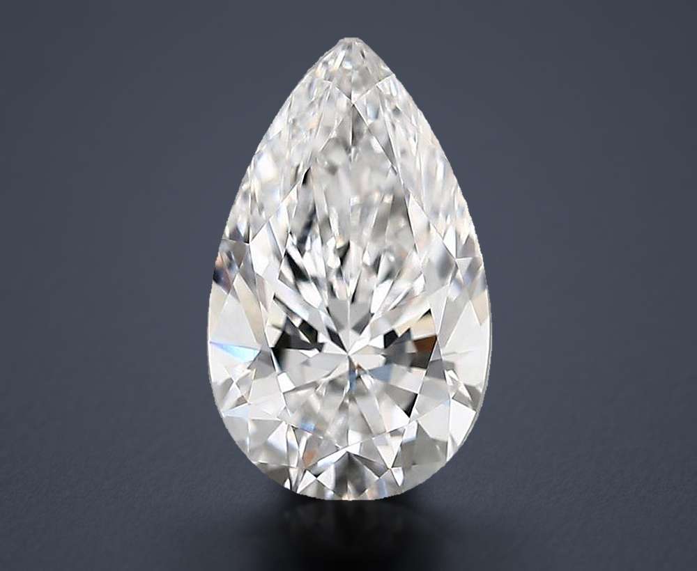 2.45 Carat Pear Lab Diamond