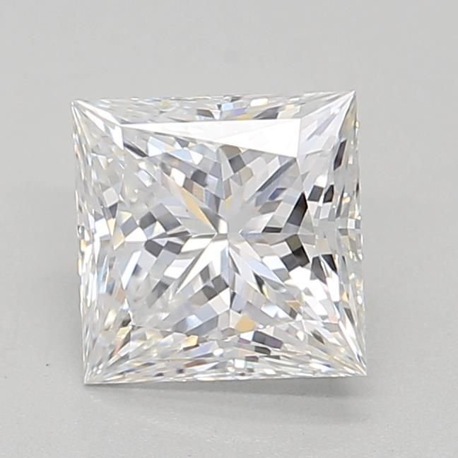 1.10ct D VS1 Rare Carat Ideal Cut Princess Lab Grown Diamond