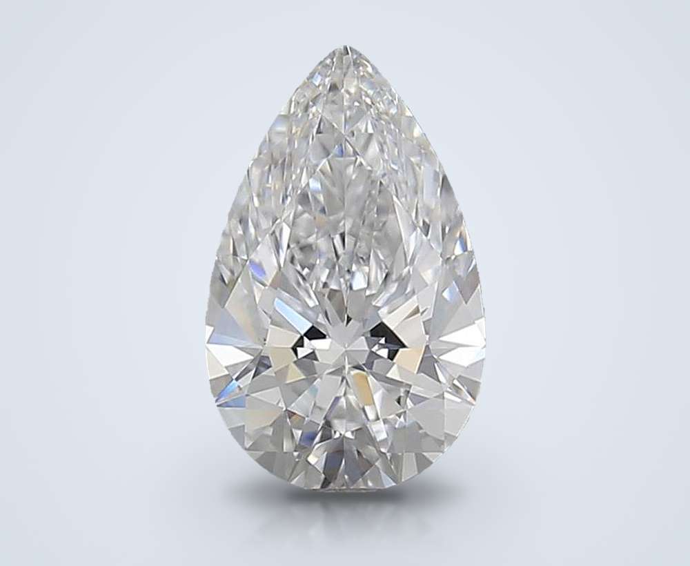 1.50 Carat Pear Lab Diamond