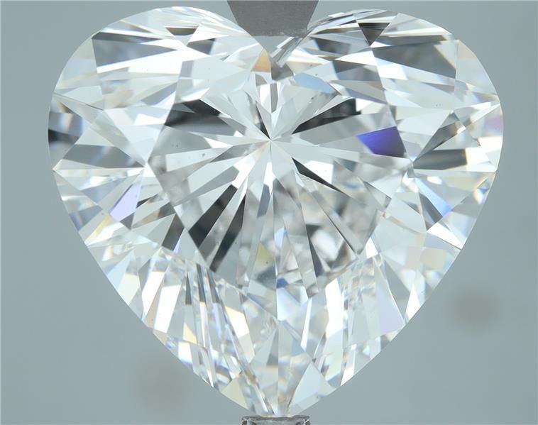 10.15ct E VS1 Rare Carat Ideal Cut Heart Lab Grown Diamond