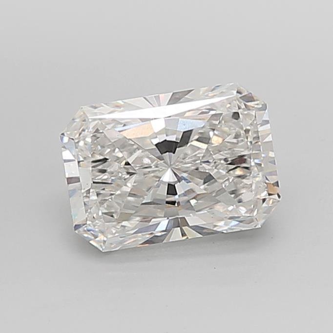 3.01ct E VS1 Rare Carat Ideal Cut Radiant Lab Grown Diamond