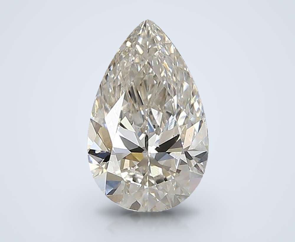 1.72 Carat Pear Lab Diamond