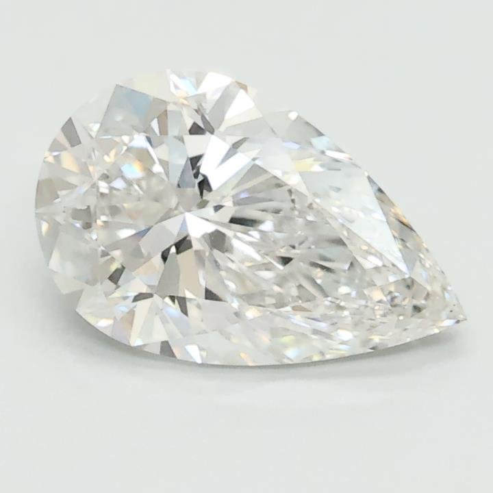 1.09ct E VS1 Rare Carat Ideal Cut Pear Lab Grown Diamond