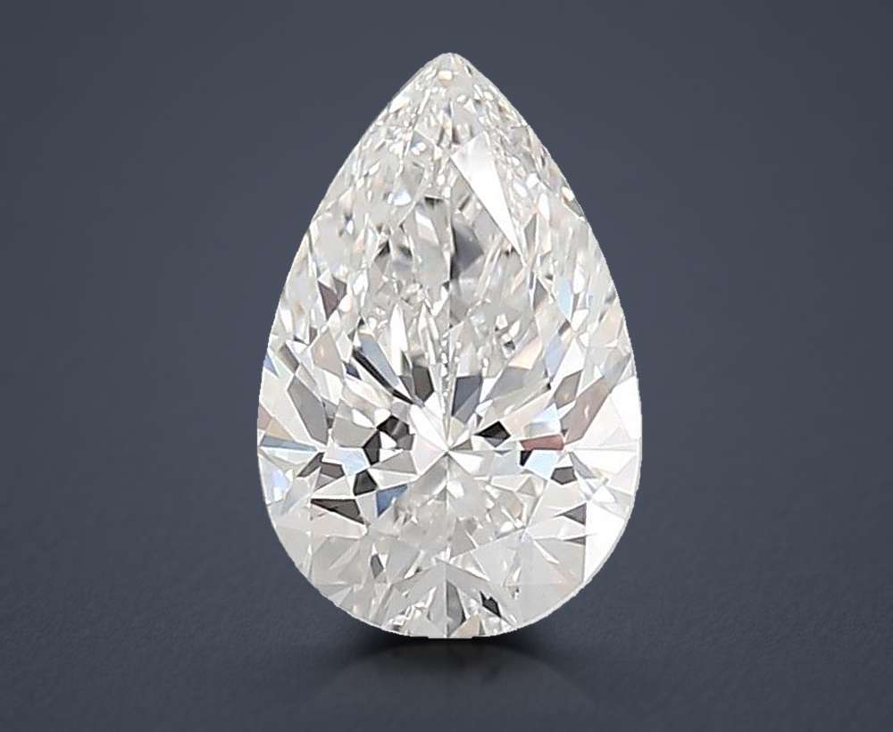 3.41 Carat Pear Lab Diamond