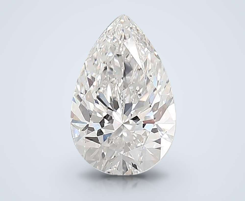 3.41 Carat Pear Lab Diamond