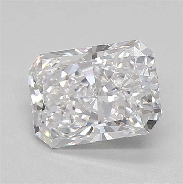 0.84ct D VVS2 Rare Carat Ideal Cut Radiant Lab Grown Diamond