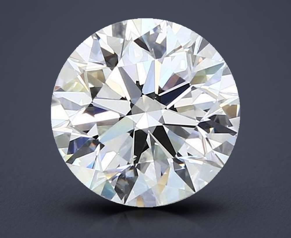 3.01 Carat Round Natural Diamond