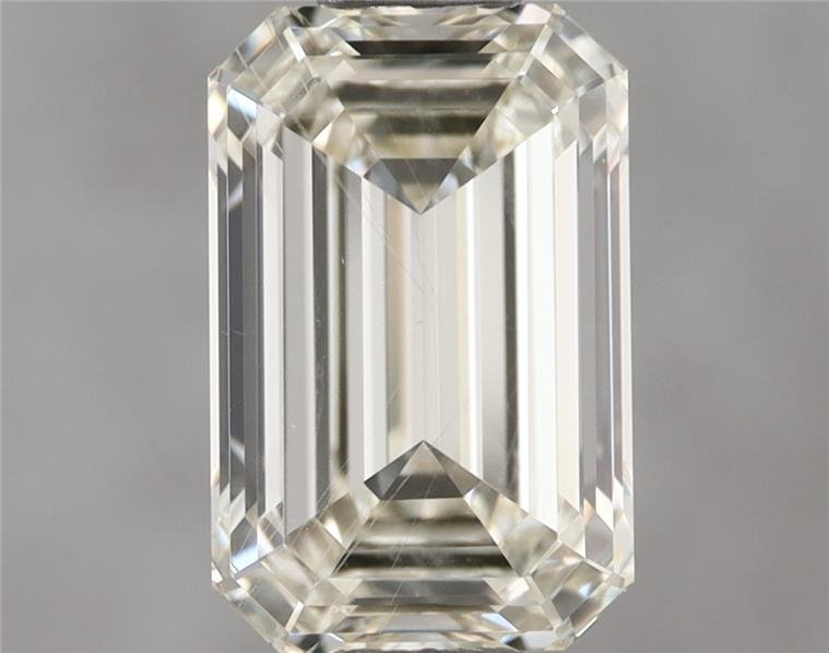1.02ct K SI1 Rare Carat Ideal Cut Emerald Diamond