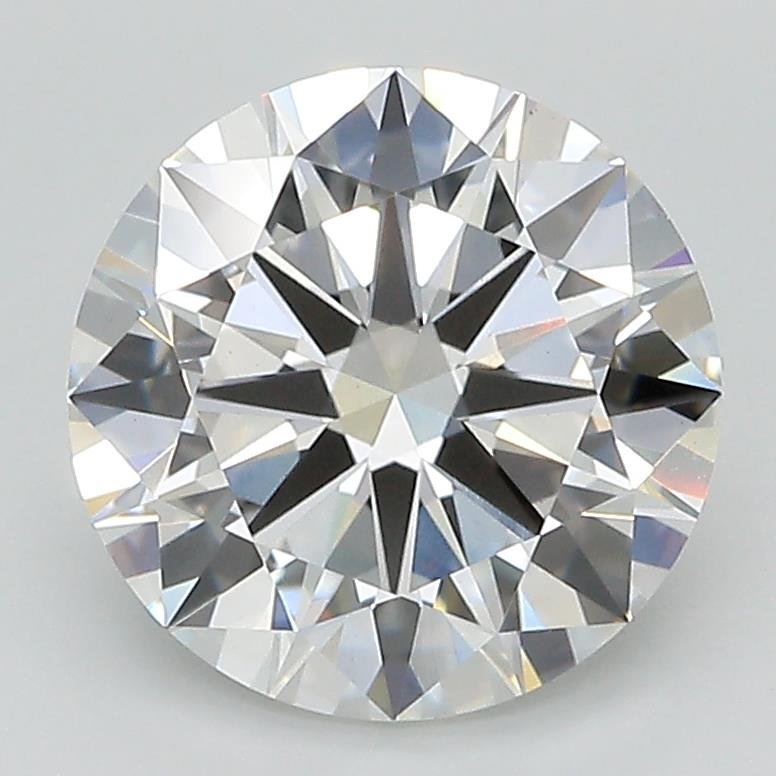 2.90ct E VS2 Excellent Cut Round Lab Grown Diamond