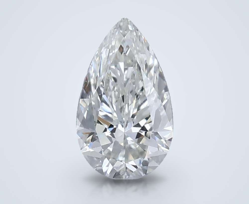 0.50 Carat Pear Natural Diamond