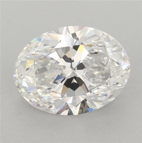 1.54ct E VVS2 Rare Carat Ideal Cut Oval Lab Grown Diamond