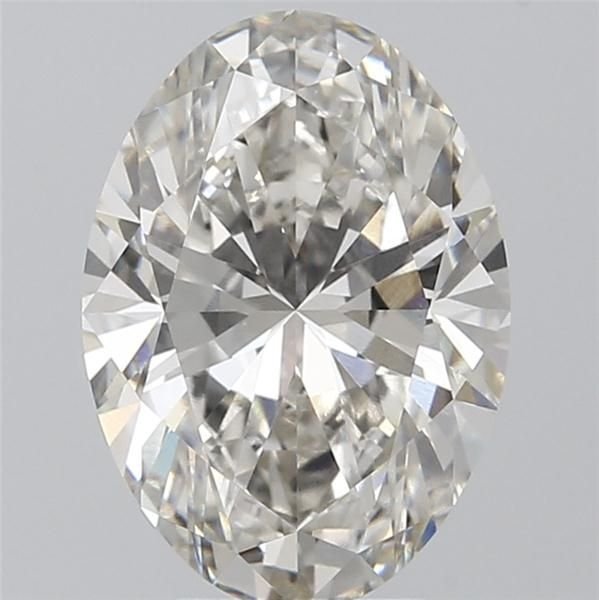 4.26ct I VS1 Rare Carat Ideal Cut Oval Lab Grown Diamond