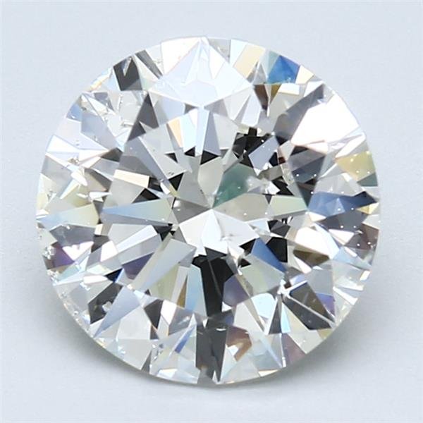 2.50ct H SI2 Rare Carat Ideal Cut Round Diamond