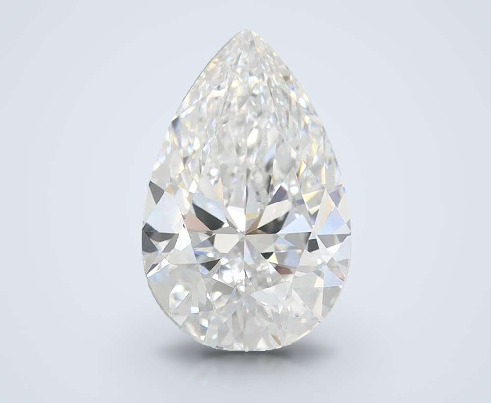 1.50 Carat Pear Lab Diamond