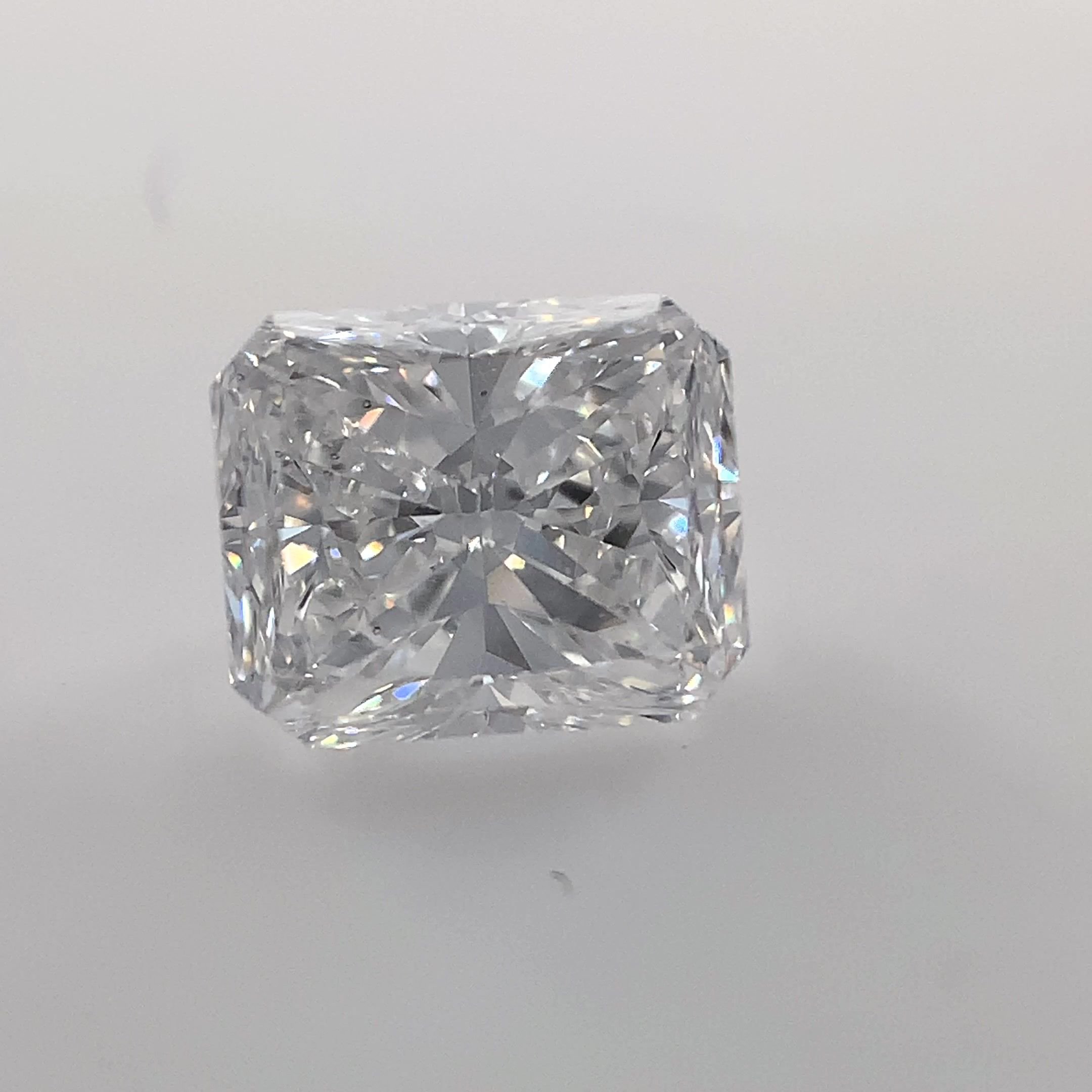 1.73ct E SI2 Very Good Cut Radiant Diamond