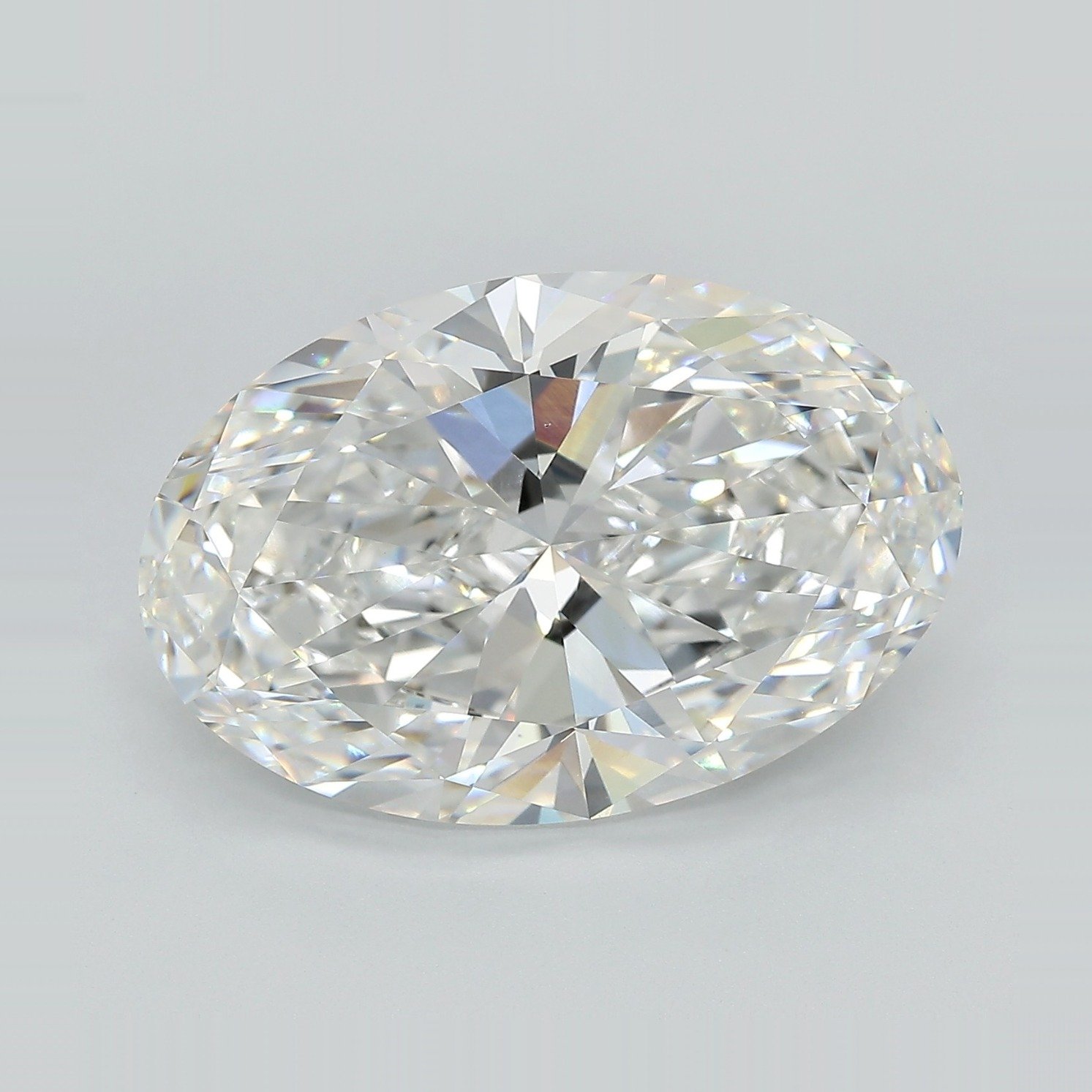 10.61ct F VS1 Very Good Cut Oval Lab Grown Diamond