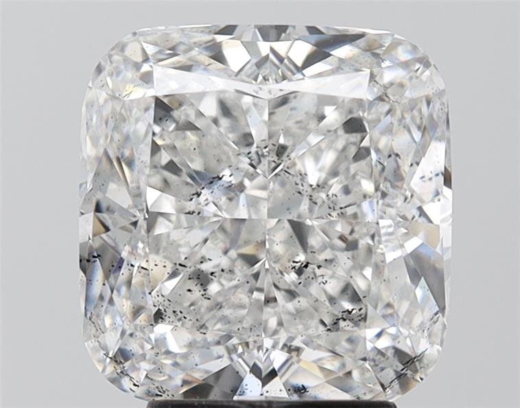 4.08ct E SI2 Rare Carat Ideal Cut Cushion Lab Grown Diamond