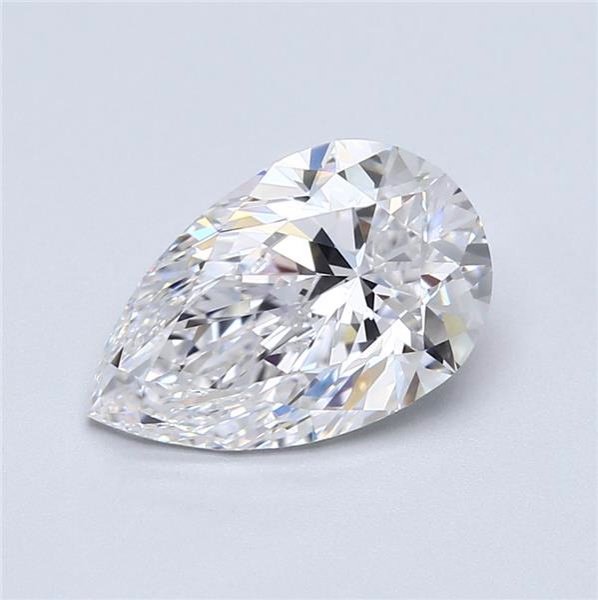 2.60ct E IF Rare Carat Ideal Cut Pear Diamond