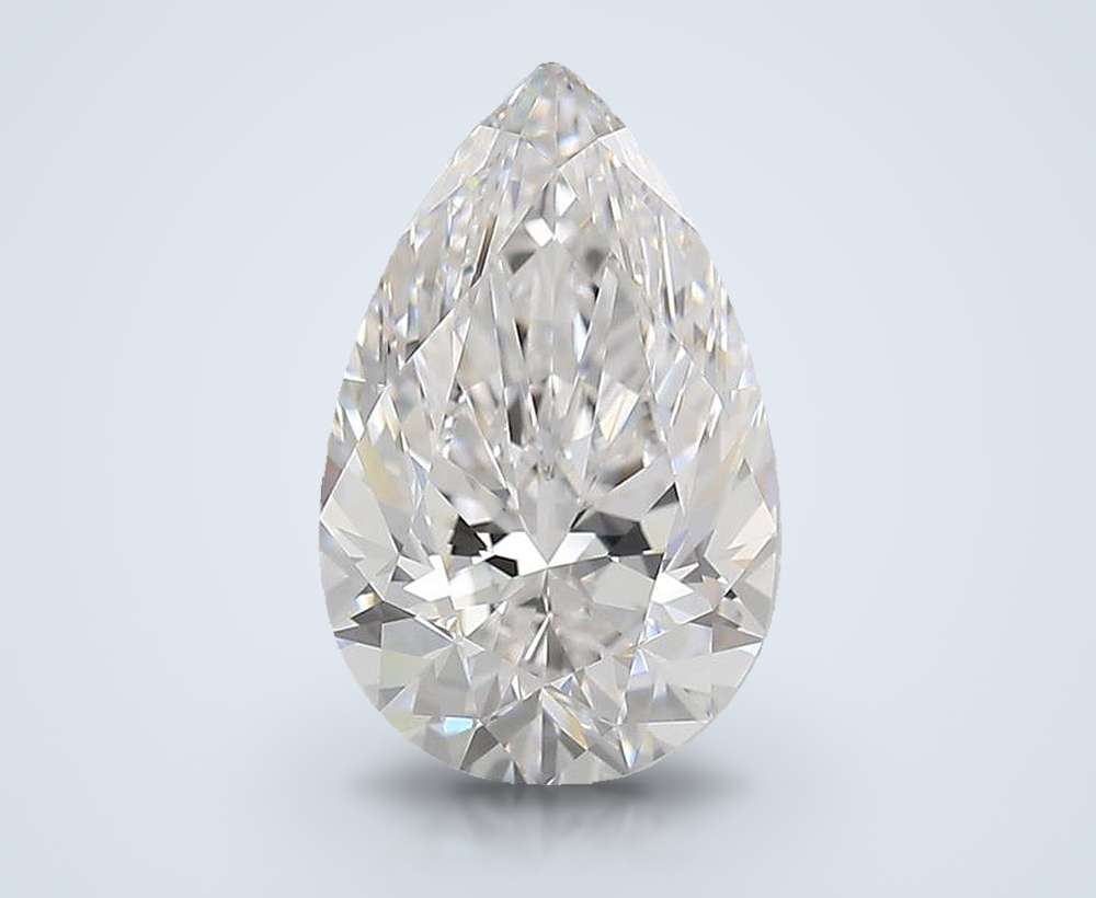 2.60 Carat Pear Natural Diamond