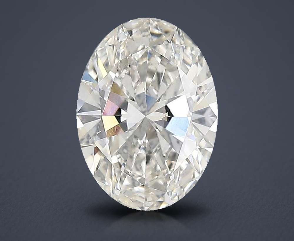 1.66 Carat Oval Lab Diamond