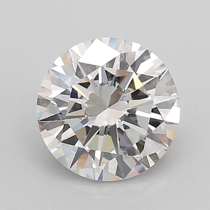 2.90ct E VVS2 Excellent Cut Round Lab Grown Diamond