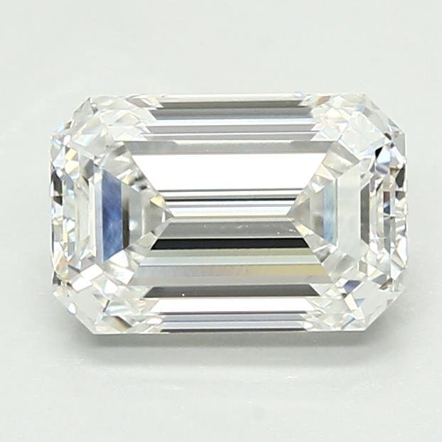 1.71ct E VVS2 Very Good Cut Emerald Lab Grown Diamond