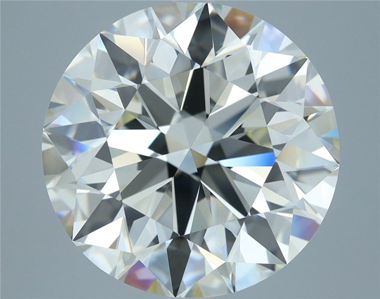 8.13ct J VVS2 Rare Carat Ideal Cut Round Diamond