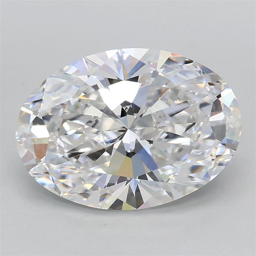 2.01ct D VS1 Rare Carat Ideal Cut Oval Lab Grown Diamond