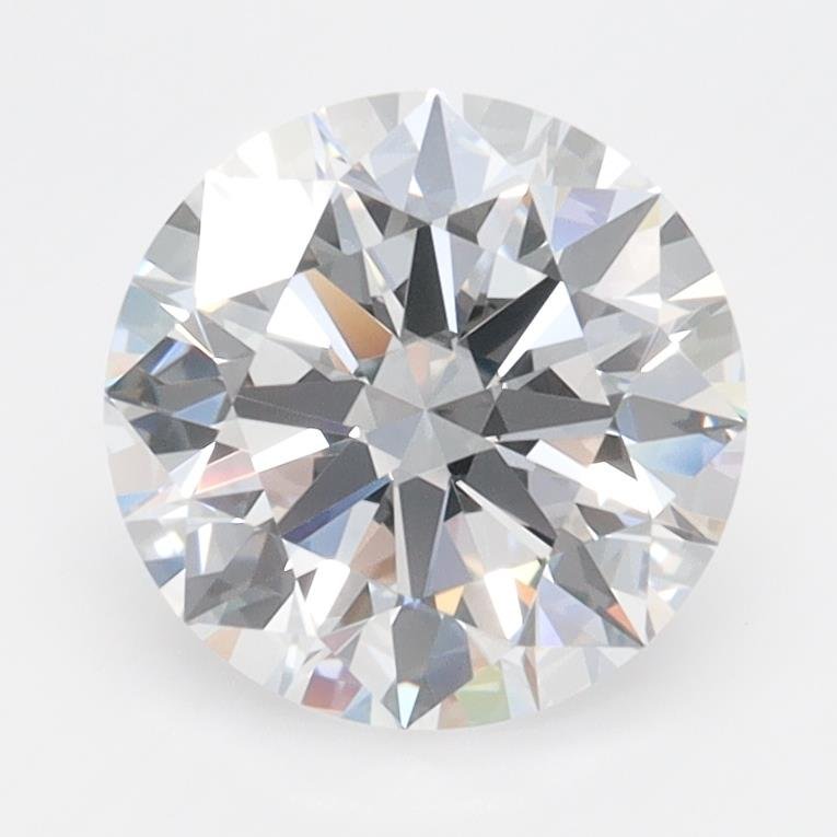 2.01ct D VVS1 Rare Carat Ideal Cut Round Lab Grown Diamond