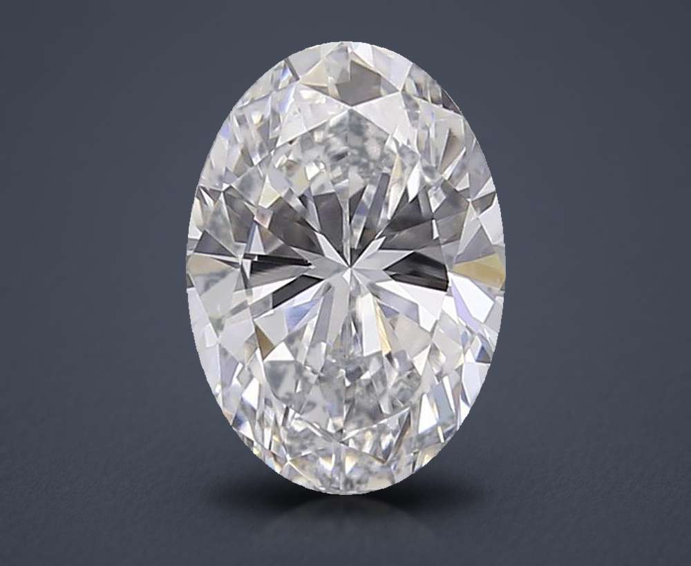 0.56 Carat Oval Lab Diamond