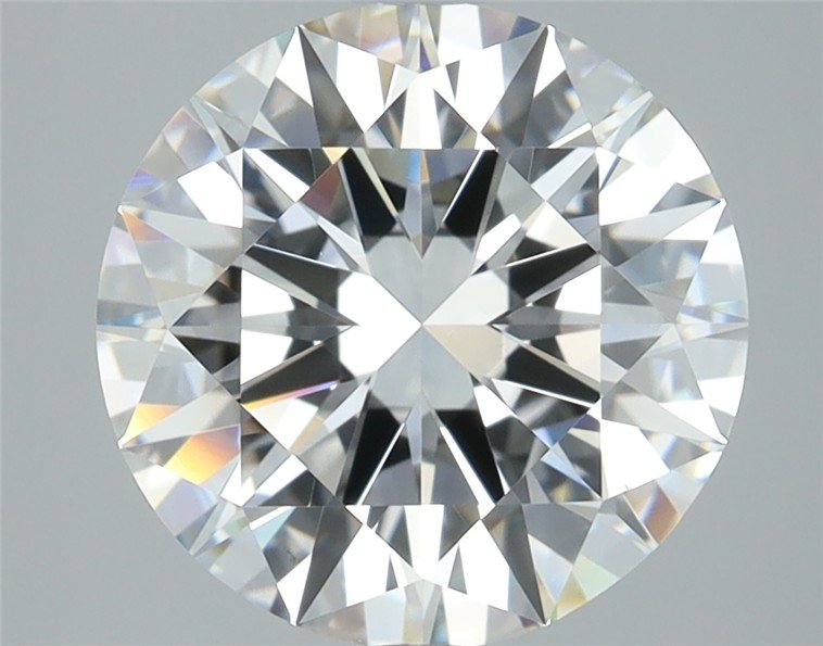 2.81ct F VS2 Excellent Cut Round Diamond