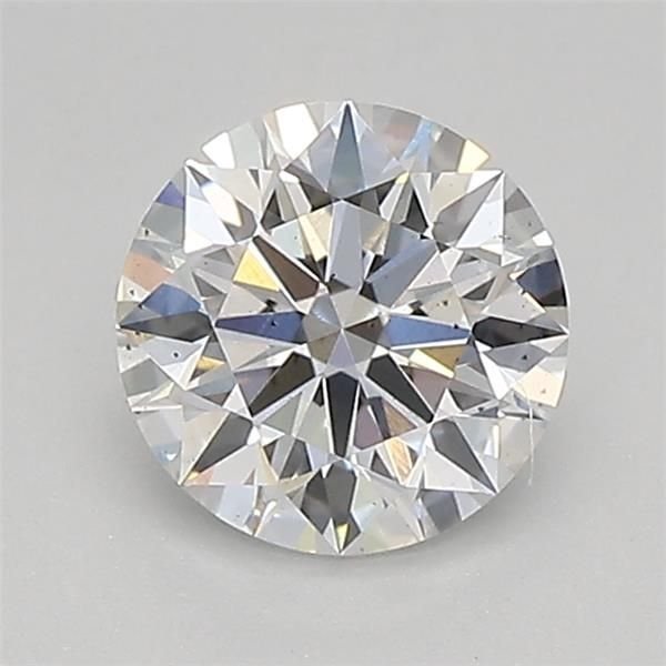 0.90ct D SI1 Rare Carat Ideal Cut Round Lab Grown Diamond