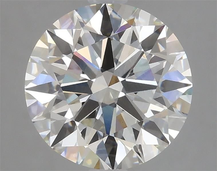 3.16ct I VS1 Rare Carat Ideal Cut Round Lab Grown Diamond