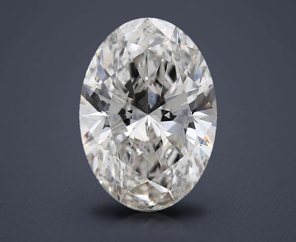 3.70 Carat Oval Lab Diamond