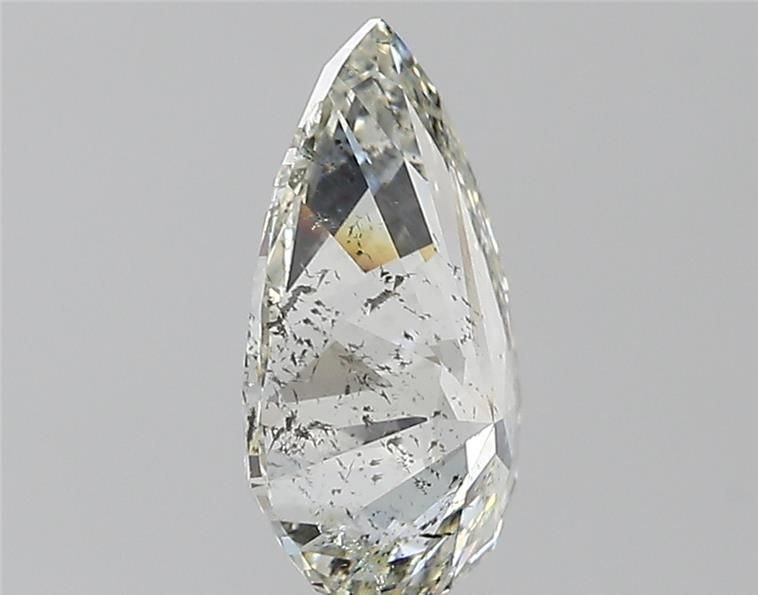 2.51ct J SI2 Rare Carat Ideal Cut Pear Diamond