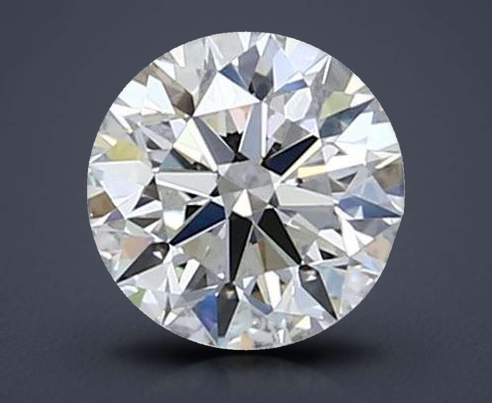 0.66 Carat Round Natural Diamond