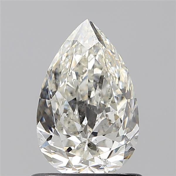 0.80ct J SI2 Rare Carat Ideal Cut Pear Diamond