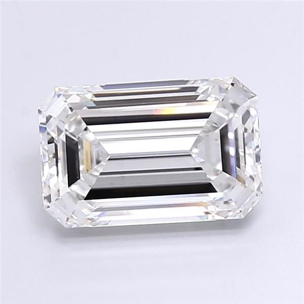 7.05ct G VS1 Rare Carat Ideal Cut Emerald Lab Grown Diamond