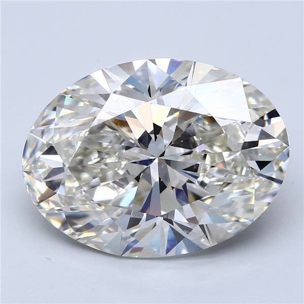 11.46ct I VVS2 Rare Carat Ideal Cut Oval Lab Grown Diamond