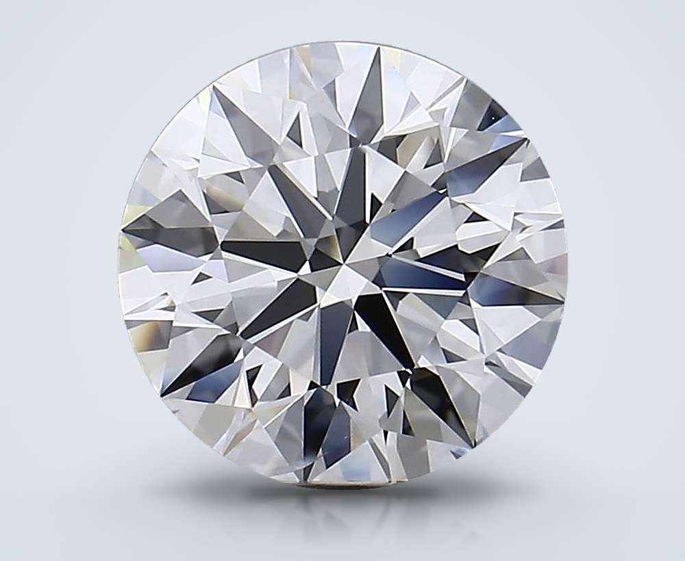 3.09 Carat Round Lab Diamond