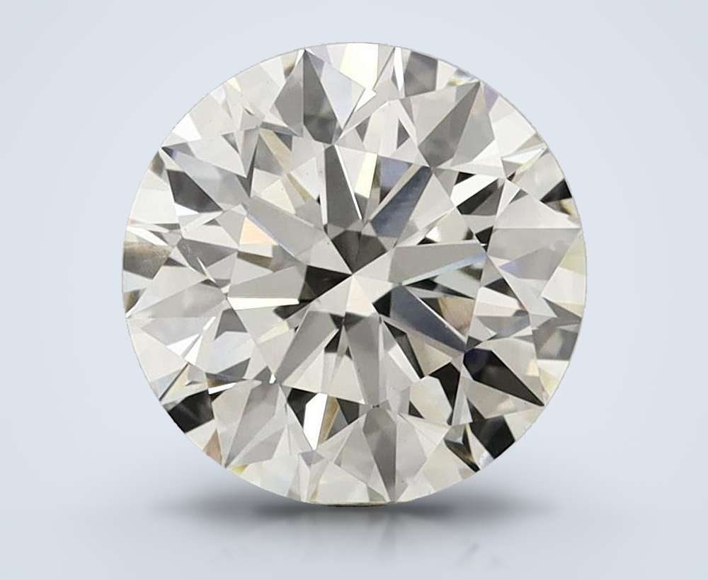 3.42 Carat Round Lab Diamond