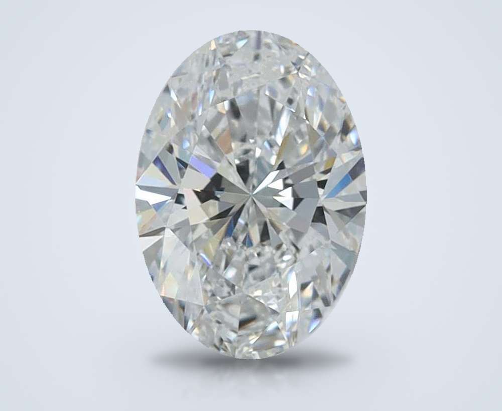 1.00 Carat Oval Lab Diamond