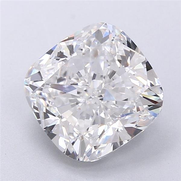 3.56ct E VS1 Rare Carat Ideal Cut Cushion Lab Grown Diamond