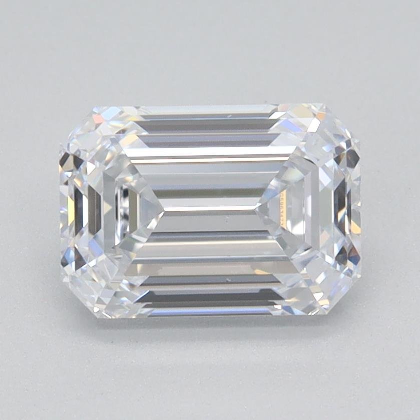 1.02ct E VS2 Rare Carat Ideal Cut Emerald Lab Grown Diamond