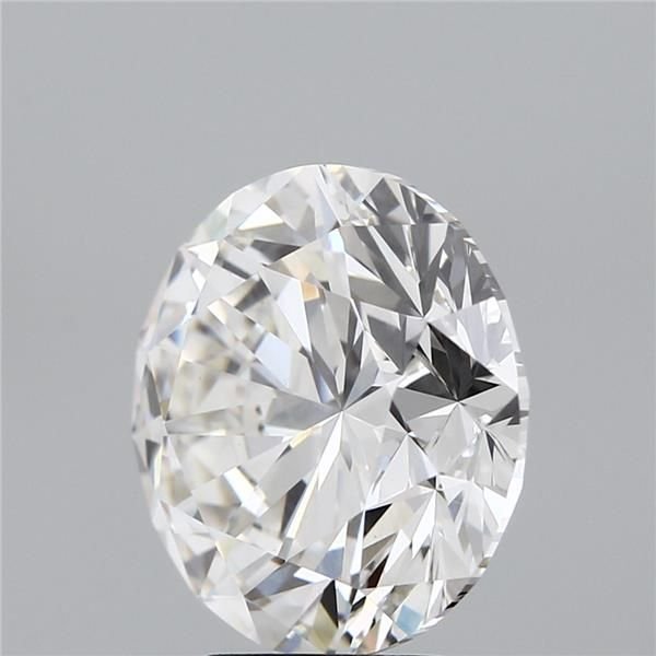 5.55ct H VVS2 Rare Carat Ideal Cut Round Lab Grown Diamond