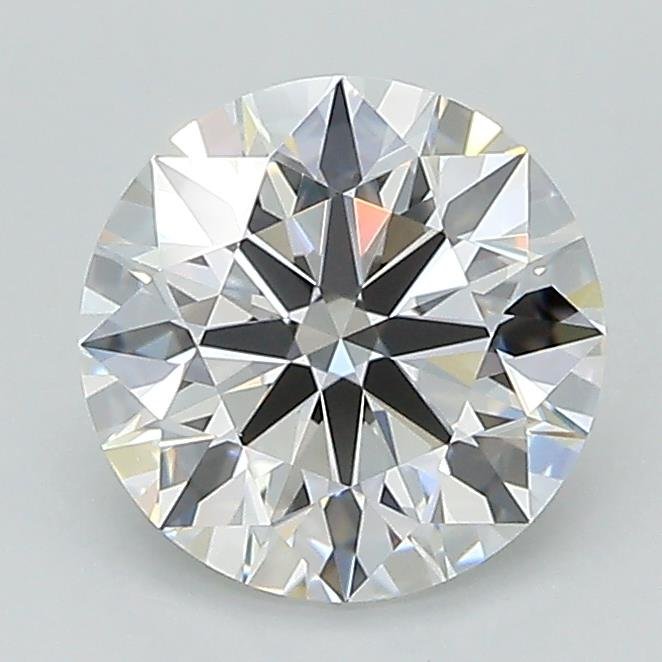 1.57ct D VVS2 Rare Carat Ideal Cut Round Lab Grown Diamond