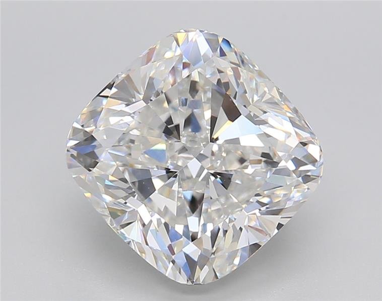 5.00ct E VVS2 Very Good Cut Cushion Lab Grown Diamond
