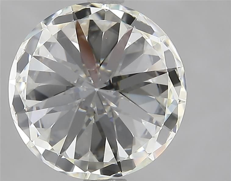 3.70ct J VVS2 Excellent Cut Round Diamond