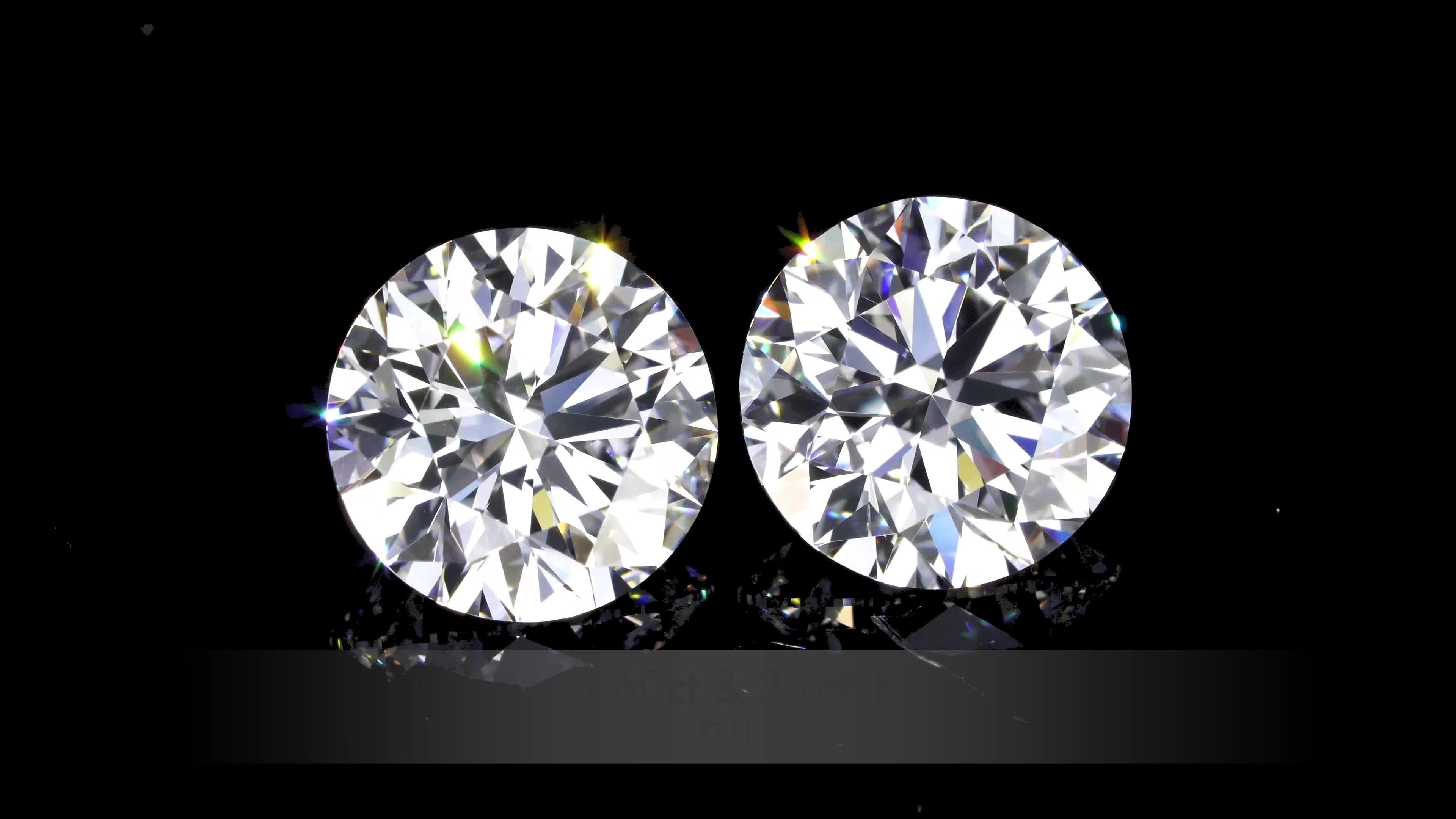 3.60 Carat Round Natural Diamond